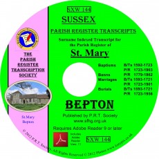 Bepton Parish Register