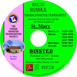 Binsted Parish Registers 