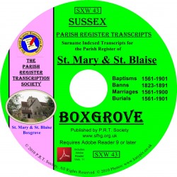 Boxgrove Parish Register