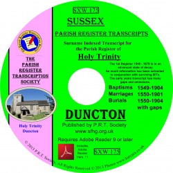 Duncton Parish Register
