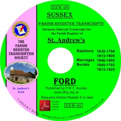 Ford Parish Register