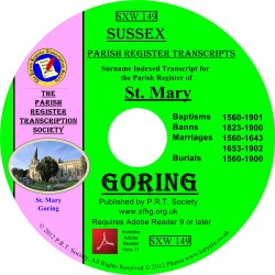 Goring Parish Register