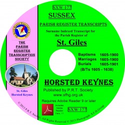 Horsted Keynes Parish Register