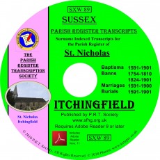 Itchingfield Parish Register
