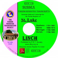 Linch Parish Register
