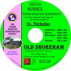 Old Shoreham Parish Register