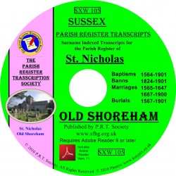 Old Shoreham Parish Register