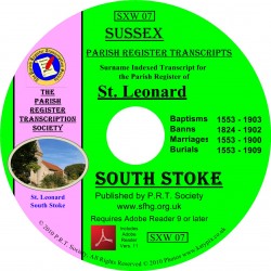 South Stoke Parish Register 