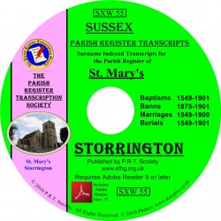 Storrington Parish Register 