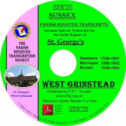 West Grinstead Parish Register 