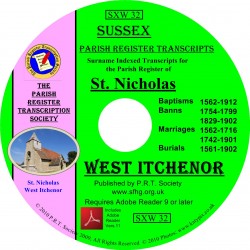 West Itchenor Parish Register