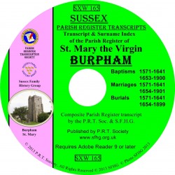Burpham Parish Register