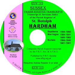 Hardham Parish Register