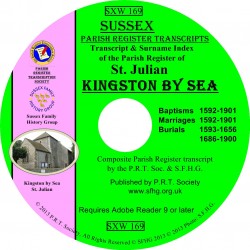 Kingston Buci (by Sea) Parish Register 