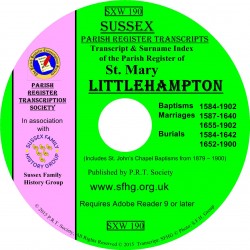 Littlehampton Parish Register 