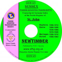 Newtimber Parish Register