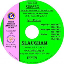 Slaugham Parish Register 