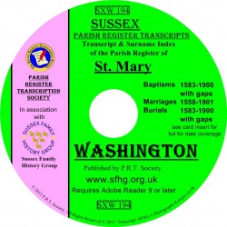Washington Parish Register