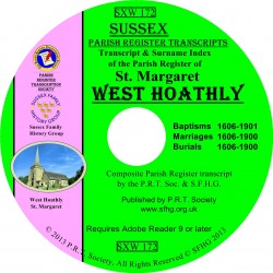 West Hoathly Parish Register