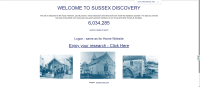 SFHG Sussex Discovery “The Future” tbc